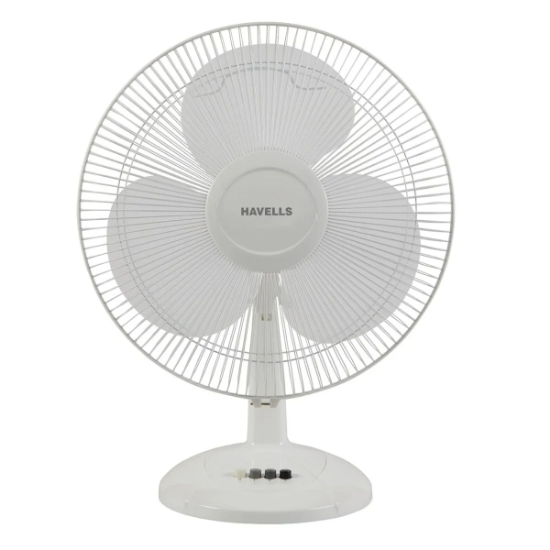 Picture of Havells Swing LX, 400 mm Table Fan, White Colour 