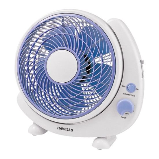 Picture of Havells Crescent, 250 mm Personal Fan, Blue Colour