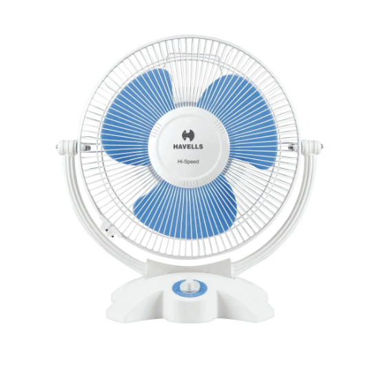 Picture of Havells Breezo HS, 300 mm Personal Fan, Black Grey Colour 