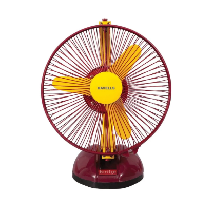 Picture of Havells Birdie HS, 230 mm Personal Fan, Black Grey Colour 