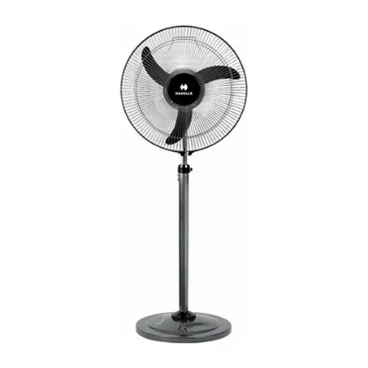 Picture of Havells Windstorm Oxy II, 400 mm Pedestal Fan, Silver Grey Colour 