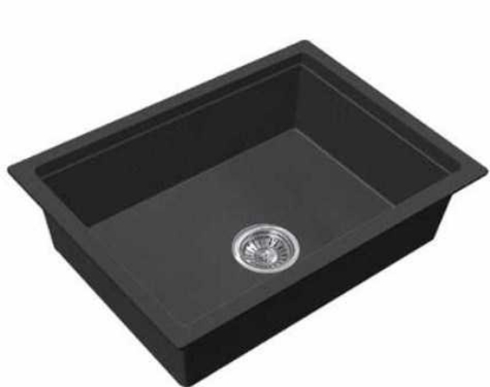 Picture of Franke Eurodomo 610-61, Single Bowl, Carbon Black Colour