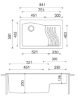 Picture of Franke Eurodomo ENG 610-84, Single Bowl, Graphite Colour