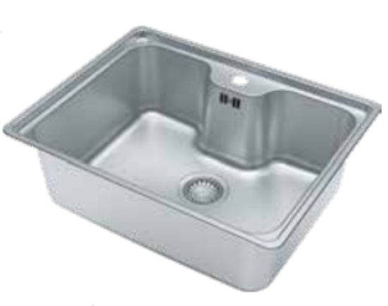 Picture of Franke BCX 610-61, Single Bowl, Stainless Steel, Satin