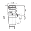 Picture of Franke Food waste disposer TE-0.75 HP