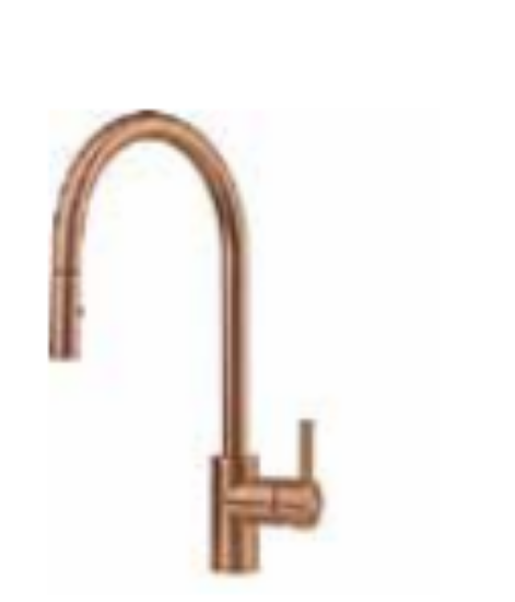 Picture of Franke Faucet/Tap EOS NEO PULL DOWN SPRAY HP SS, Stainless steel, Copper Colour 