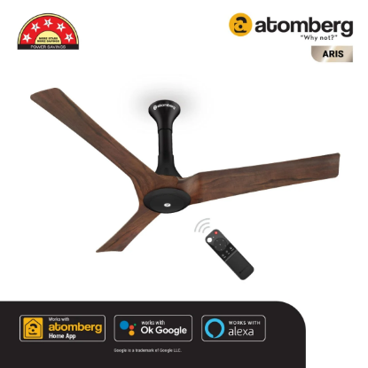 Picture of Atomberg, Aris(NUL), Ceiling Fan, Dark Teakwood Colour