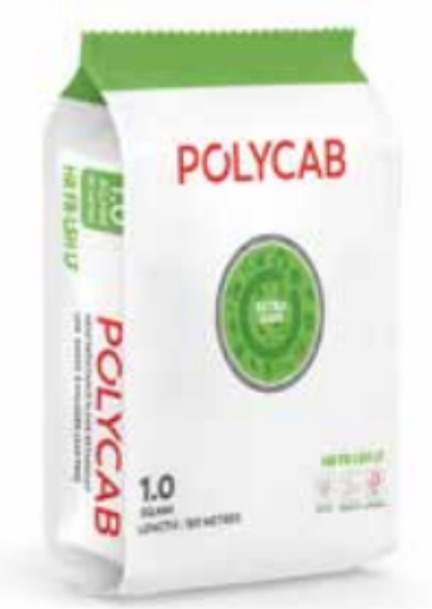 Picture of Polycab , Green Wire HR FR-LSH LF, 1 sqmm, 180 M Pouch Packaging