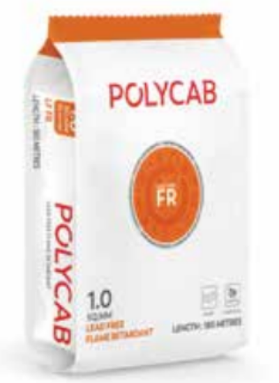 Picture of Polycab LF FR, 1 sqmm, 180 M Pouch Packaging