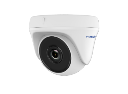 Picture of Prama 1 MP Dome, 1 MP and 2 MP TVI Camera / Only TVI Output, White colour