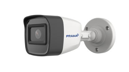 Picture of Prama 5 MP Bullet, 2 MP and 5 MP 4 in One Camera - Support HDTVI/AHD/CVI/CVBS, White colour