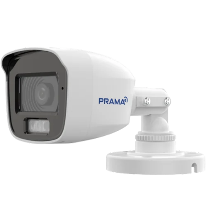 Picture of Prama 2 MP Plastic Bullet, 2 MP RanginView Camera - Support HDTVI/AHD/CVI/CVBS, White colour, Indoor EXIR Eyeball