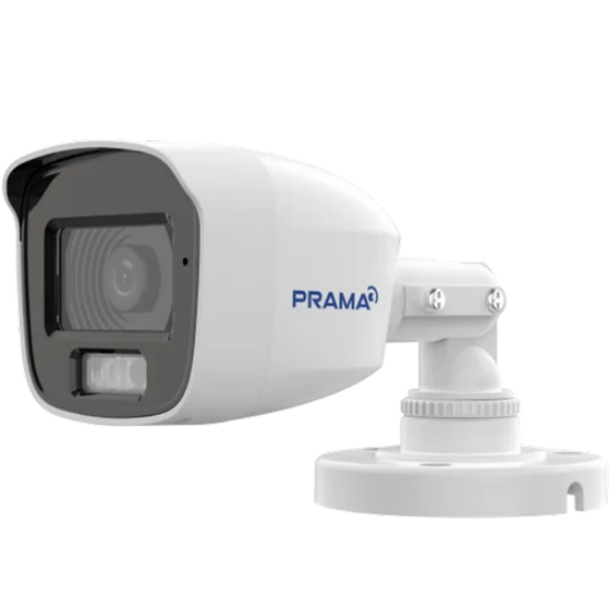 Picture of Prama 2 MP Plastic Bullet, 2 MP RanginView Camera - Support HDTVI/AHD/CVI/CVBS, White colour, Indoor EXIR Eyeball