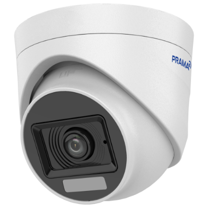 Picture of Prama 2 MP Plastic Dome, 2 MP Rang in View Camera - Support HD TVI/AHD/CVI/CVBS video output, White colour