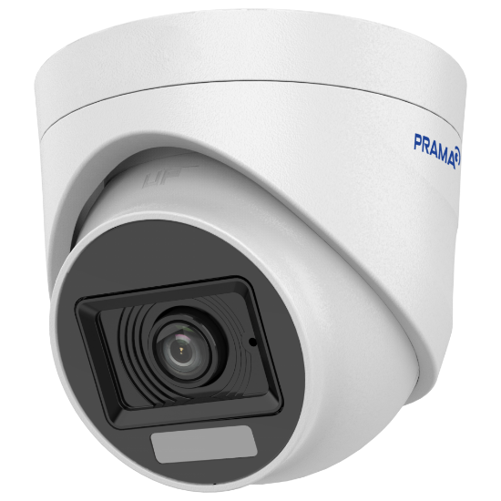 Picture of Prama 2 MP Plastic Dome, 2 MP Rang in View Camera - Support HD TVI/AHD/CVI/CVBS video output, White colour