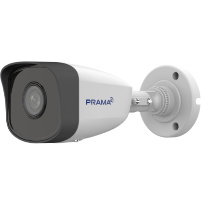 Picture of Prama 2 MP Bullet, H.265 IR IP Camera, White colour