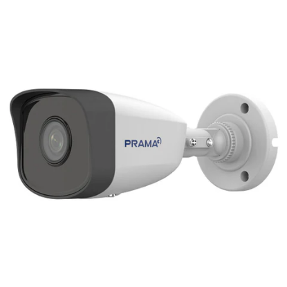 Picture of Prama 2 MP Audio Bullet, H.265 IR IP Camera, White colour