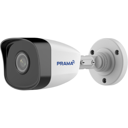 Picture of Prama 4 MP Bullet, H.265 IR IP Camera, White colour