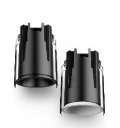 Picture of Mokoto ML-C0014 Recessed COB Downlight System - 08W, White / Matt Black Colour