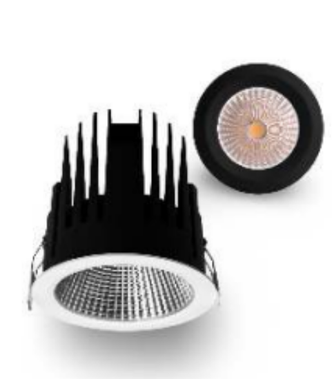 Picture of  Romella M3-C2115 Recessed COB Downlight System- 15W, White/Black Colour