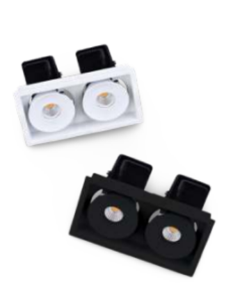 Picture of  Lorrain ML-C184 Recessed COB Downlight System- 12x2W, White/Black Colour