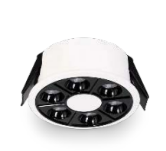 Picture of Lovium MR-2106 Lazer Lighting System- 08W, White & Black Colour