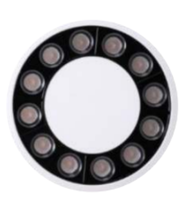 Picture of Lovium MR-2112 Lazer Lighting System- 15W, White & Black Colour