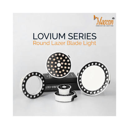 Picture of Lovium MR-2112 Lazer Lighting System- 15W, White & Black Colour