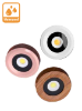 Picture of Elmo ML-SF258 Surface COB Lighting System- 03W, White/Rose Gold/Wood Colour