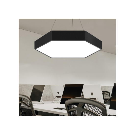 Picture of Cubano ML-H1004 Linear / Office Lighting System- 60W, Black Colour