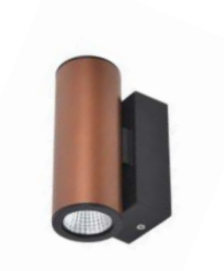 Picture of ML-OD695A, Neox, Outdoor Wall System - 2*10W,  Matt Black & Mud Colour