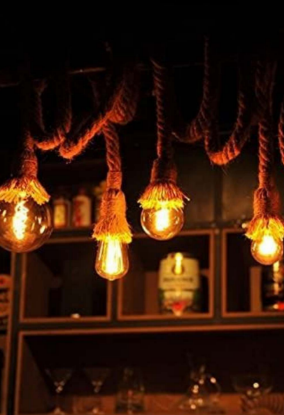 Picture of ML-B202(C35L), Aramis, LED Lamos/ Filament Bulbs - 04W,  Amber Glass Colour