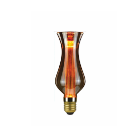 Picture of ML-B236, Aramis, LED Lamos/ Filament Bulbs - 04W,  Amber Glass Colour