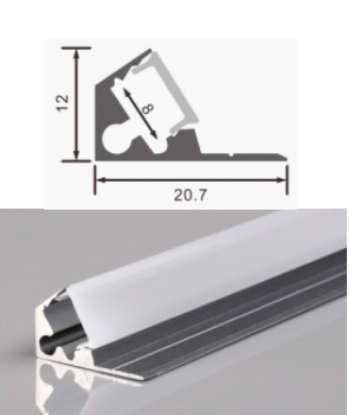 Picture of ML-P349, Aluminum Profile, 2mtr, Grey Colour