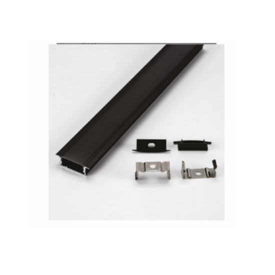 Picture of ML-P322 Black, Aluminum Profile, 2mtr, Matt Black Colour