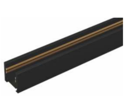 Picture of Slim Track, M3042 Surface, M16 Magnetic Track Light - 1Mtr, Matt Black