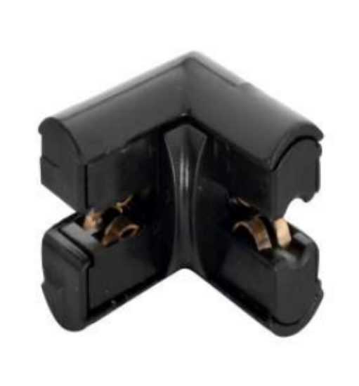 Picture of M8-L Connector, M8 Cabinet Magnetic Track Light, Black