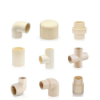 Picture of CPVC Plain Tee, Plain Fittings- 1-1/4 Inch, Cream Colour