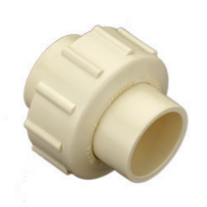 Picture of CPVC Plain Union, Plain Fittings- 1 Inch, Cream Colour