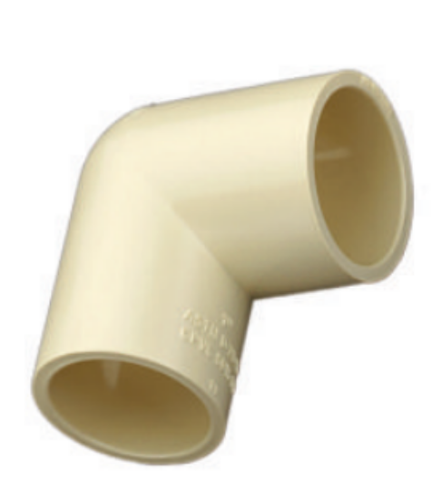 Picture of CPVC Plain Reducer Elbow, Plain Fittings- 1*3/4 Inch, Cream Colour