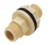 Picture of CPVC Plain Tank Nipple Socket, Plain Fittings- 3/4 Inch, Cream Colour