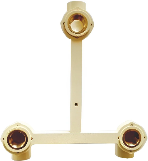 Picture of CPVC Wall Mixer, Plain Fittings- 3/4*1/2 Inch, Cream Colour