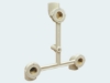 Picture of CPVC Wall Mixer, Plain Fittings- 3/4*1/2 Inch, Cream Colour