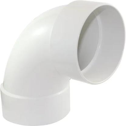 Picture of Elbow 40mm, Polypropylene Agri Fittings-1.25 Inch, White Colour