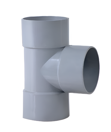 Picture of Tee 25mm, Agri Fittings-1 Inch, Grey Colour