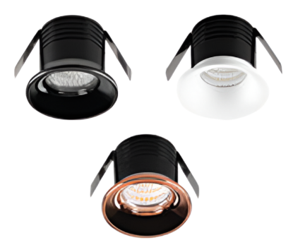 Picture of ALT0851, Ray, COB Spotlight, Magnetic Track Light - 3W, Black/White/Rose Gold