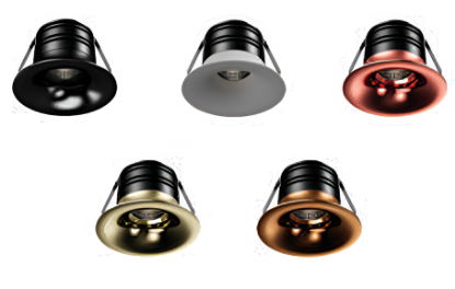 Picture of ALT0852, Ray, COB Spotlight, Magnetic Track Light - 5W, Black/White/Rose Gold/Copper/Champagne