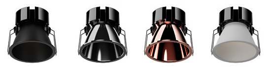 Picture of ALT0233, Polo, COB Downlight, Magnetic Track Light - 8W, Matt Black/Gun Black/Rose Gold/Matt White