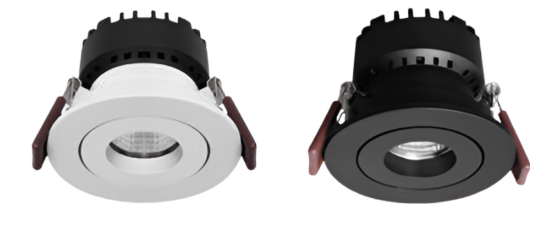 Picture of ALT0831, Allora I, Tiltable, COB Downlight, Magnetic Track Light - 9W, White/Black