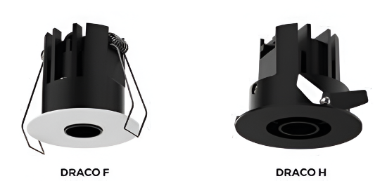 Picture of ALT1057, Draco F, COB Downlight, Magnetic Track Light - 7W, White/Black